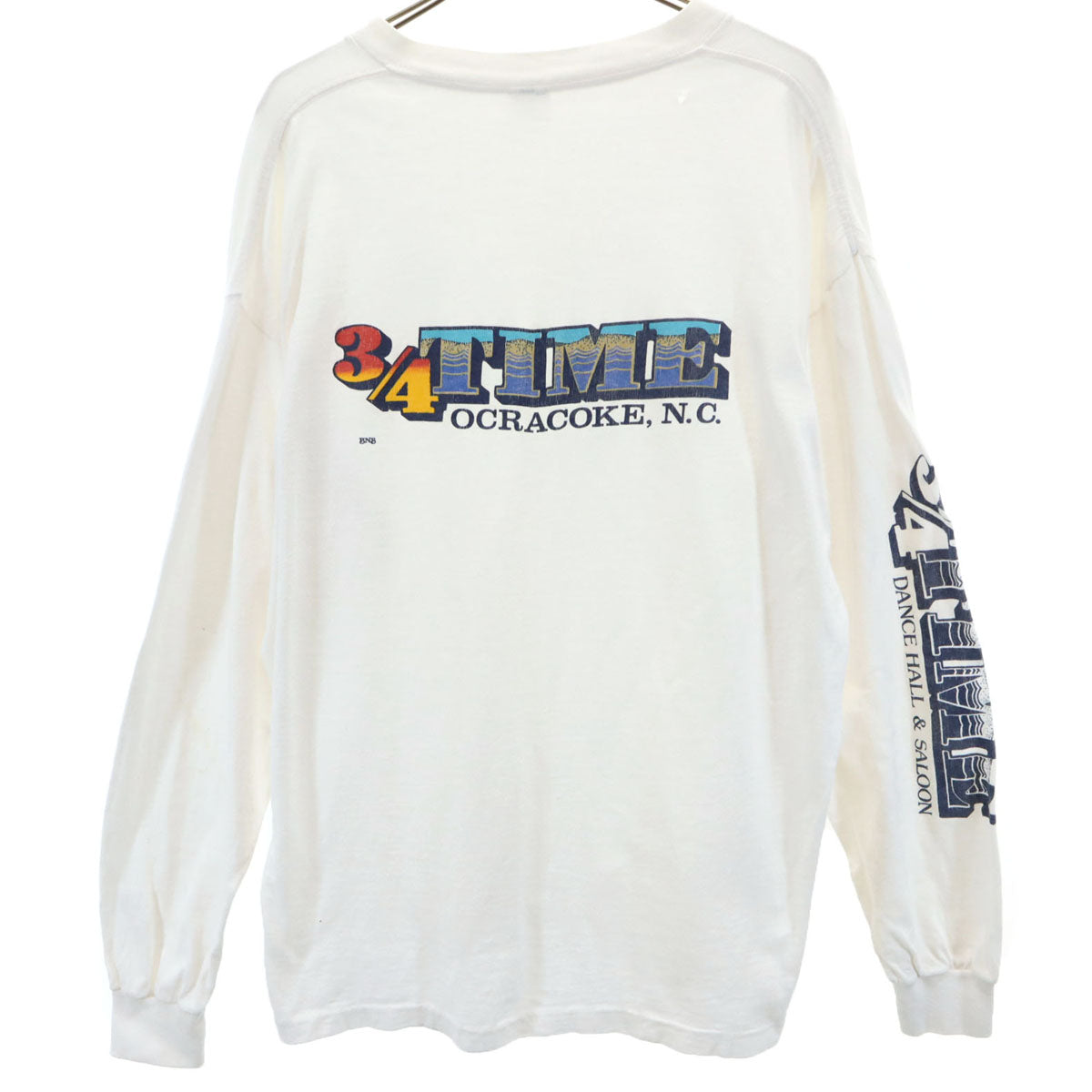 BELTON ベルトン 90s USA製 オールド 長袖 Tシャツ XL ホワイト系 ロンT メンズ