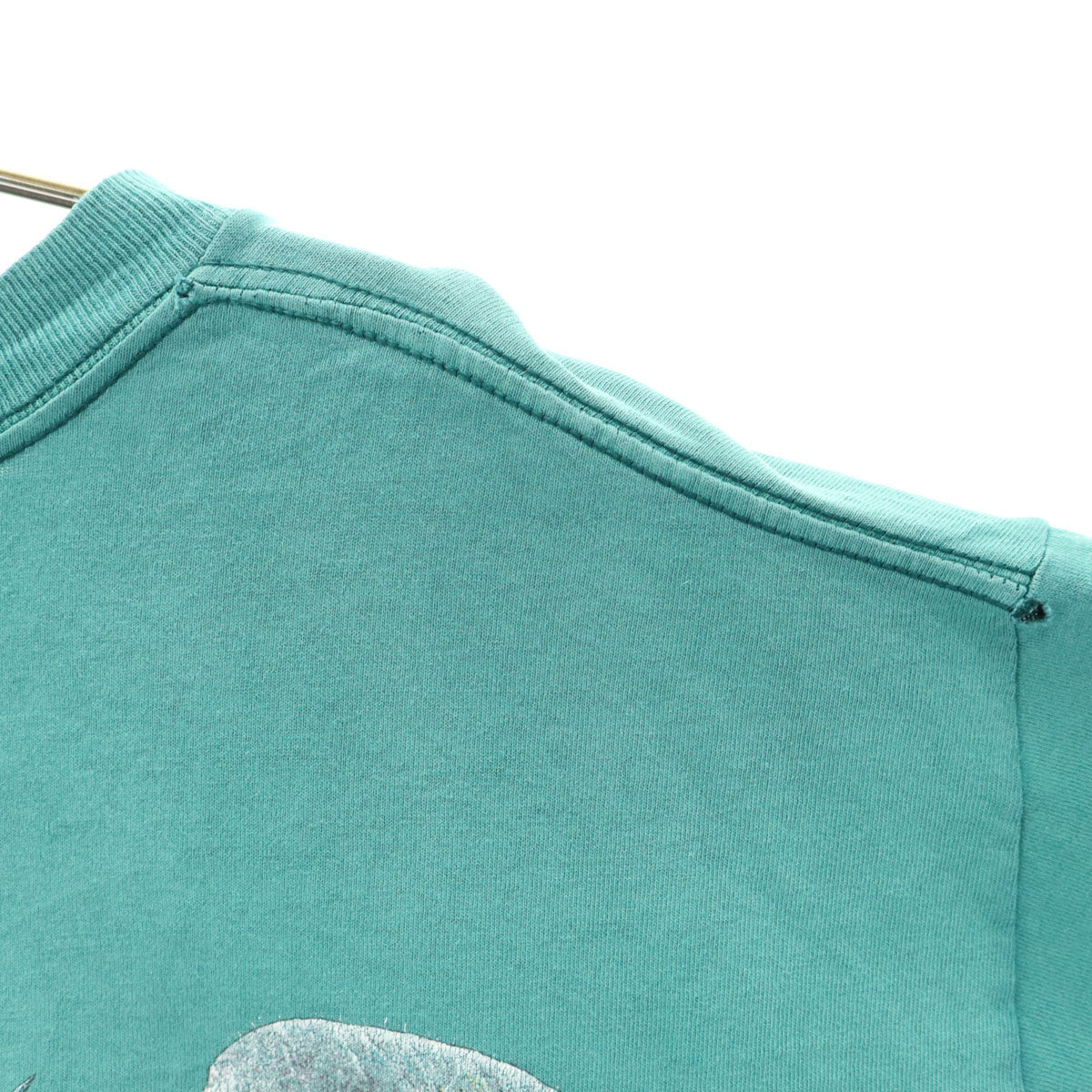 HABITAT ハビタット 90s USA製 オールド マナティ 半袖 Tシャツ L グリーン系 メンズ