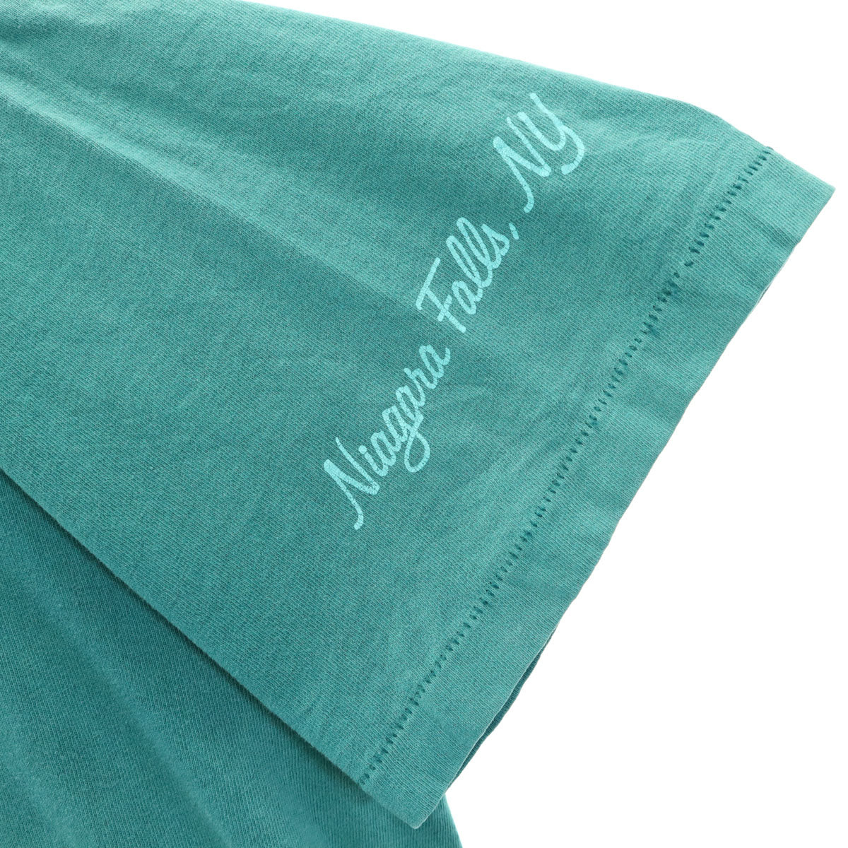 HABITAT ハビタット 90s USA製 オールド マナティ 半袖 Tシャツ L グリーン系 メンズ