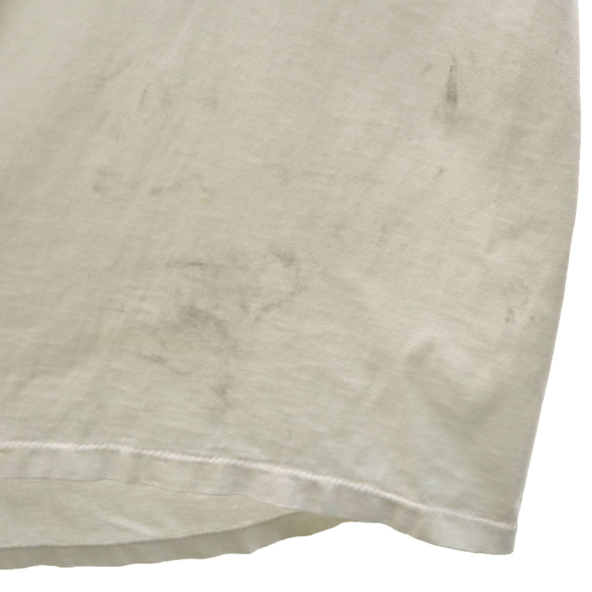 POWER PRO by ONEITA パワープロバイオニータ 90s オールド バックプリント JETFIGHTER3 半袖 Tシャツ XL ホワイト シングルステッチ メンズ