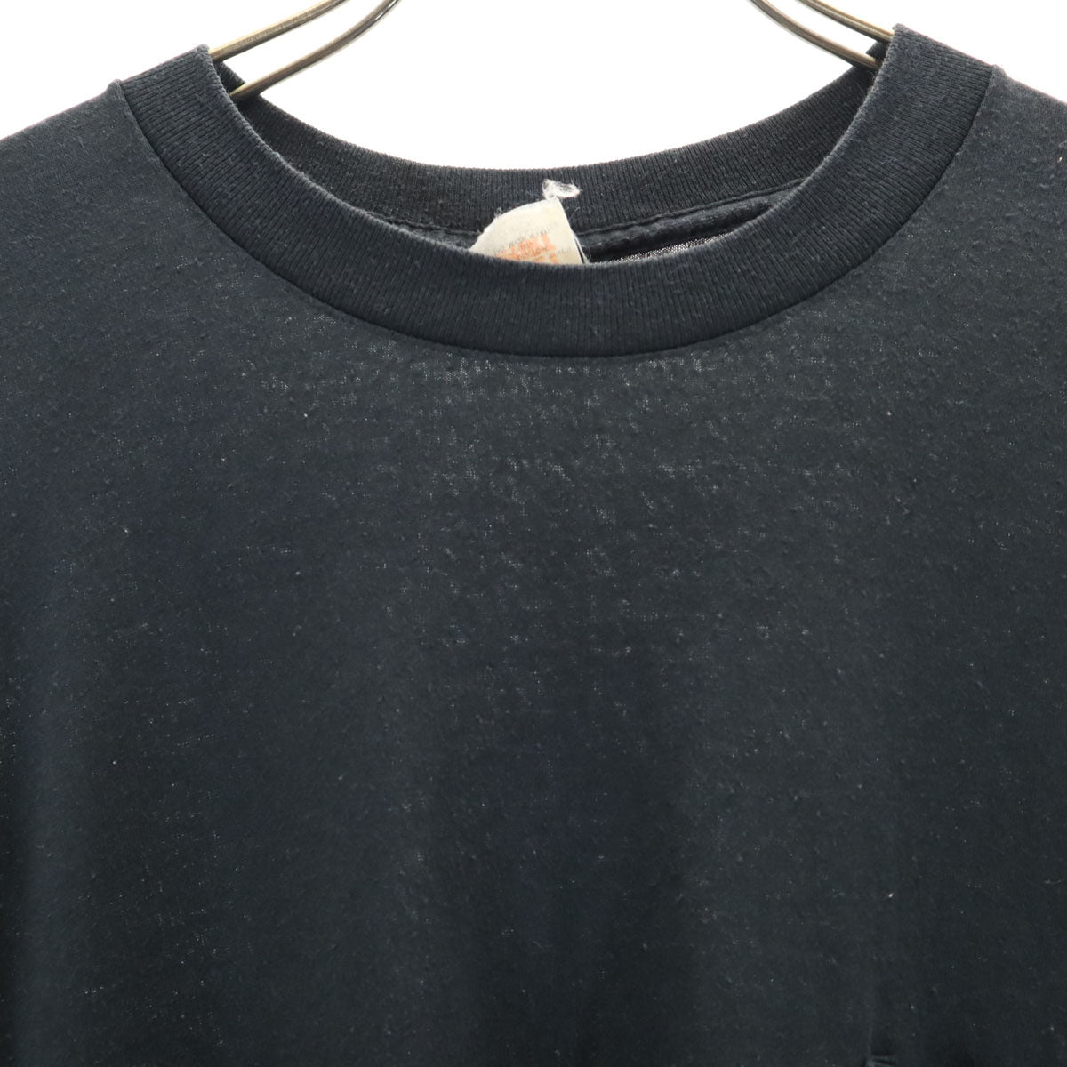 POCKET T-SHIRT 90s USA製 オールド バックペイント ユニコーン 半袖 Tシャツ XXL ブラック ポケT ビッグサイズ メンズ