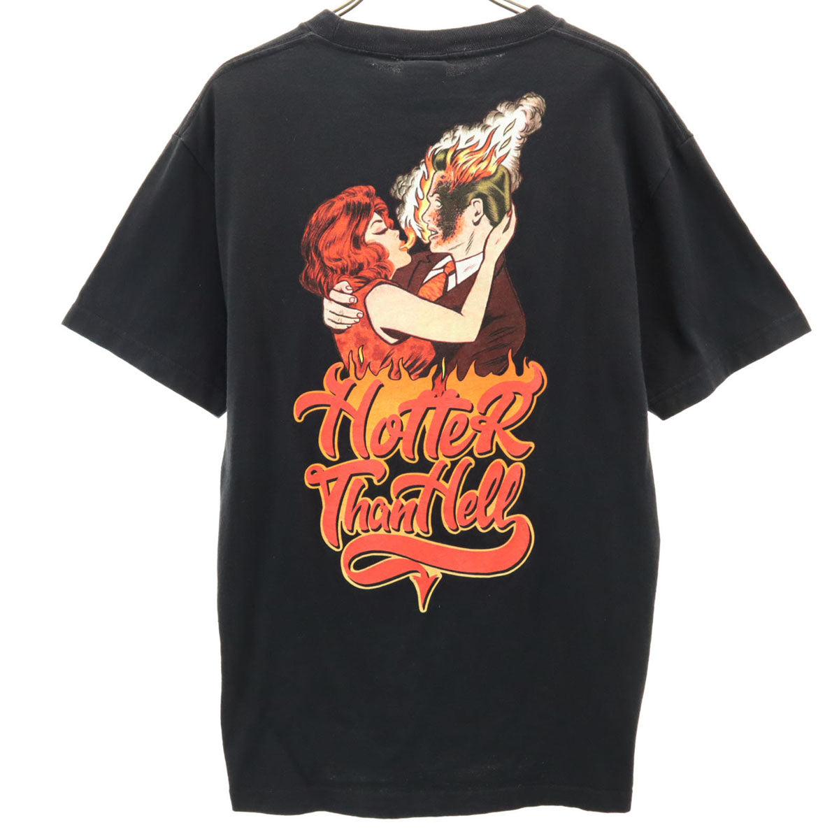 BROKEN PROMISES ブロークンプロミス バックプリント 半袖 Tシャツ M ブラック メンズ