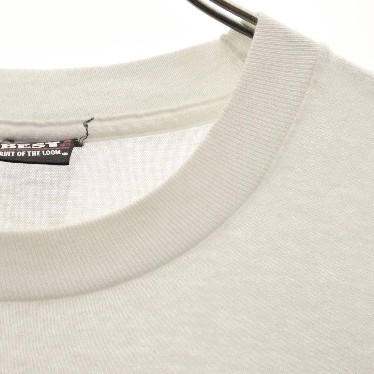 FRUIT OF THE LOOM BEST フルーツオブザルーム ベスト 90s USA製 オールド 半袖 Tシャツ XXL ホワイト ビッグサイズ メンズ