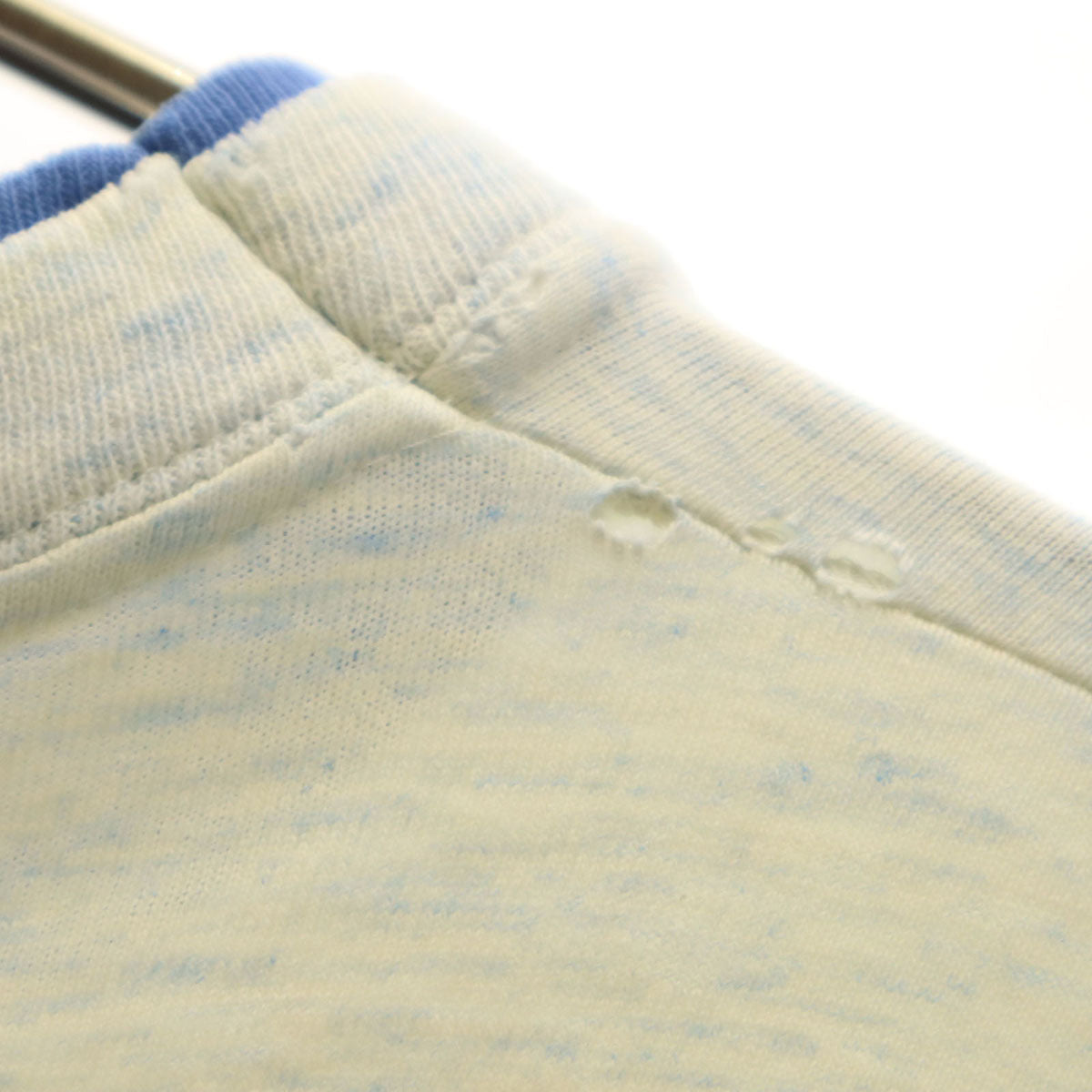 ALORE アローレ 90s USA製 オールド 5分袖 Tシャツ XL アイボリー メンズ