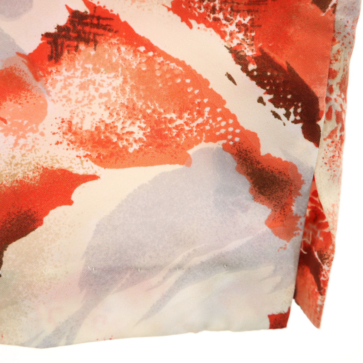 Tori Richard トリリチャード 80s USA製 ヴィンテージ 総柄 半袖 シャツ XL レッド メンズ