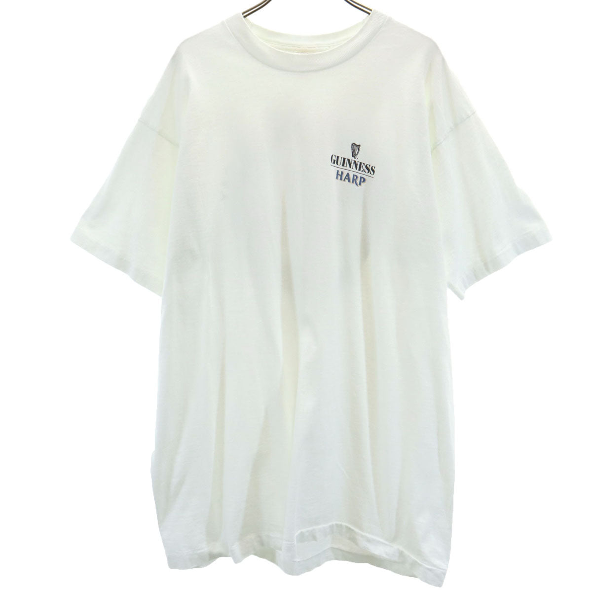 FRUIT OF THE LOOM フルーツオブザルーム 90s USA製 オールド バックプリント HAPPY ST. PATRICK'S DAY 半袖 Tシャツ XL ホワイト シングルステッチ メンズ