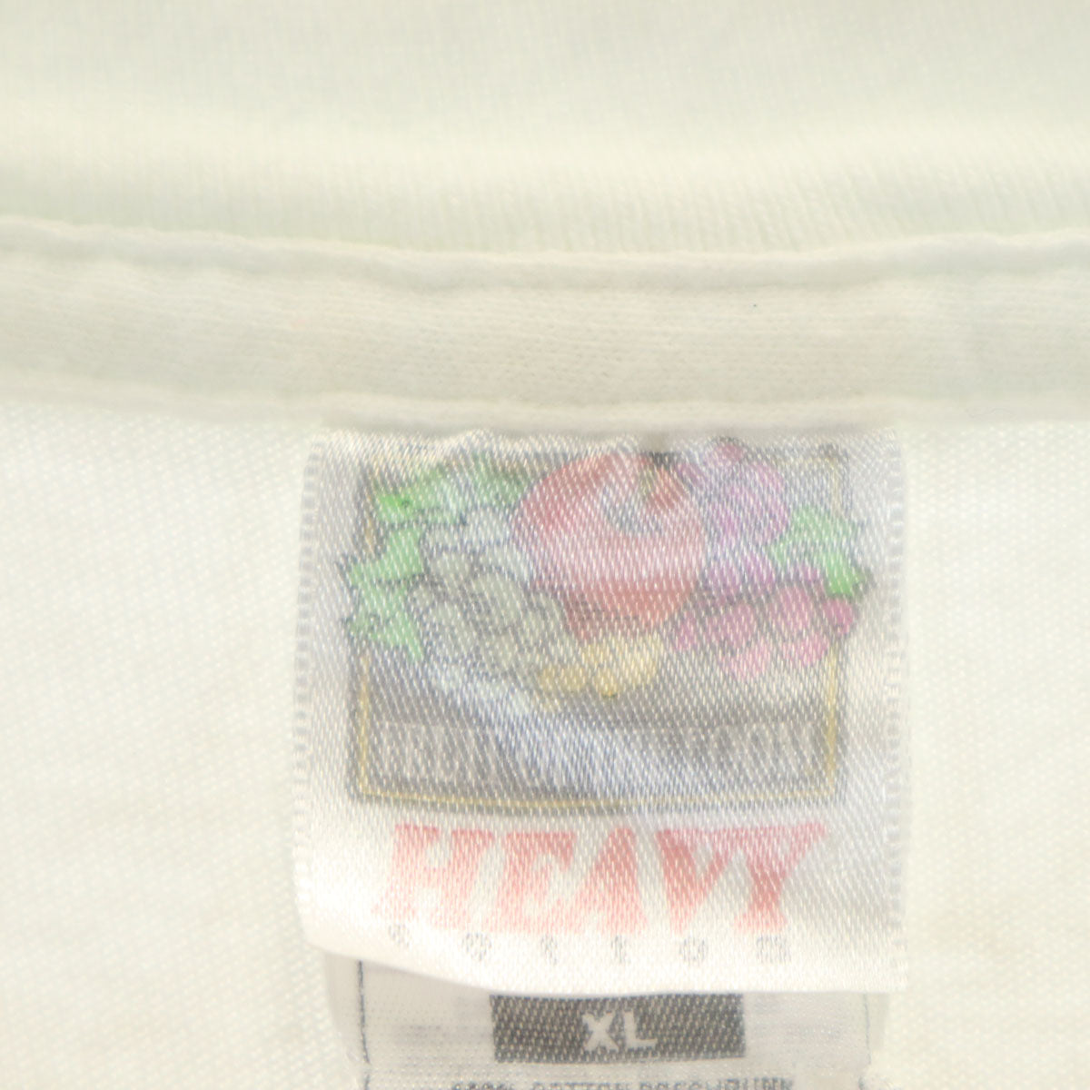 FRUIT OF THE LOOM フルーツオブザルーム 90s USA製 オールド バックプリント HAPPY ST. PATRICK'S DAY 半袖 Tシャツ XL ホワイト シングルステッチ メンズ