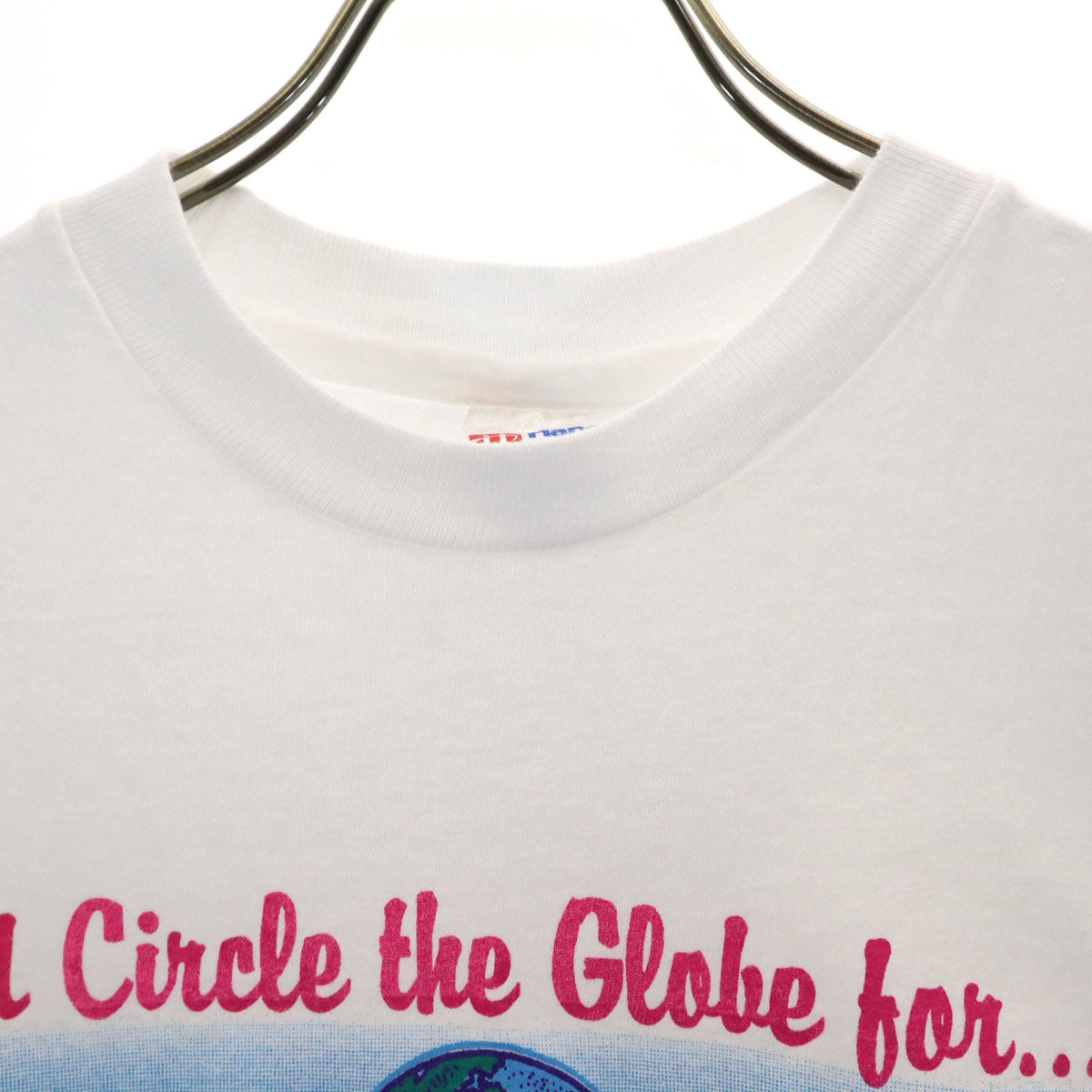 Hanes ヘインズ 90s USA製 オールド 3時10分、決断のとき 半袖 Tシャツ XL ホワイト 3:10 to Yuma 西部劇映画 ムービーT メンズ