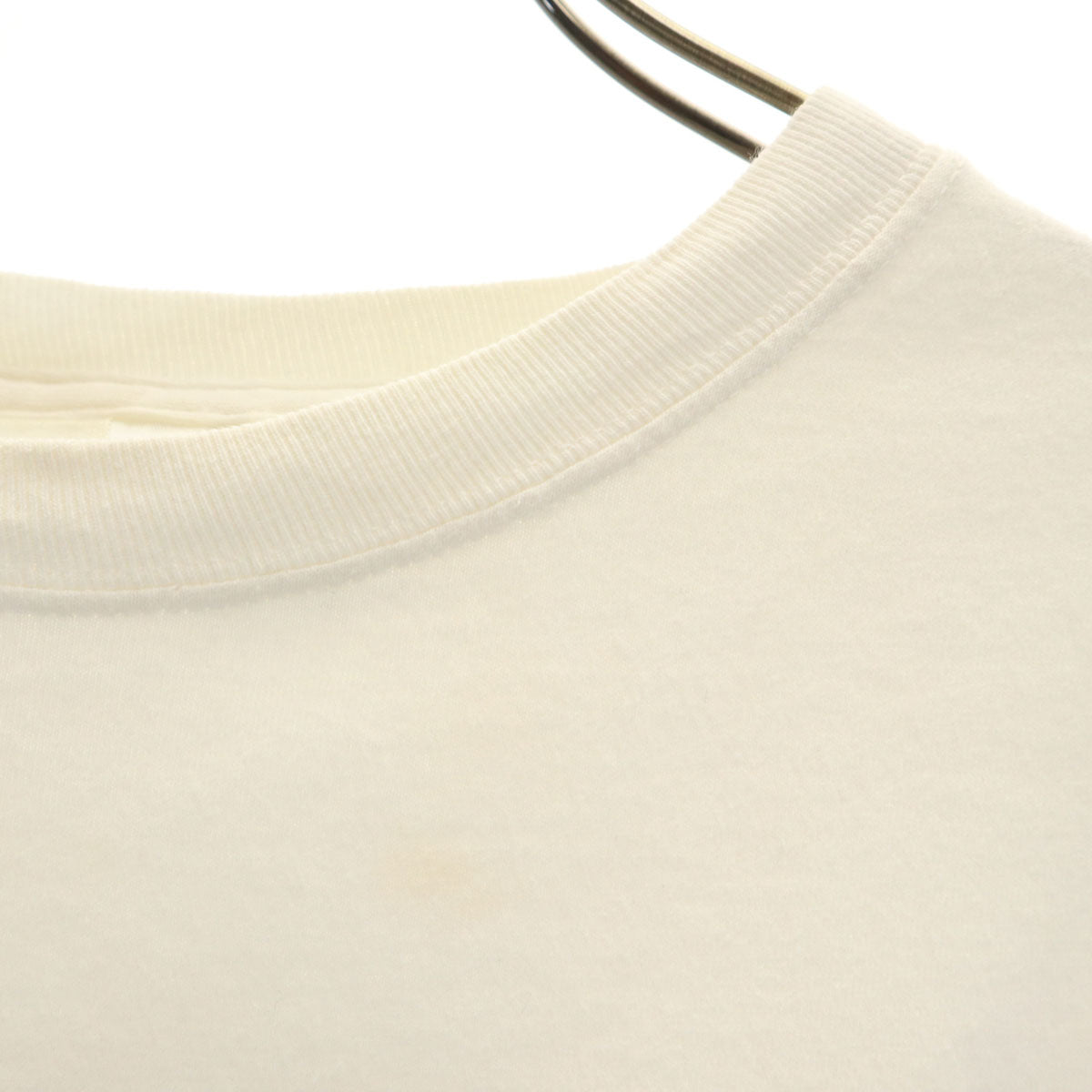 Hanes ヘインズ 90s USA製 オールド グレーターズ アイスクリーム 半袖 Tシャツ M ホワイト シングルステッチ Graeter's メンズ