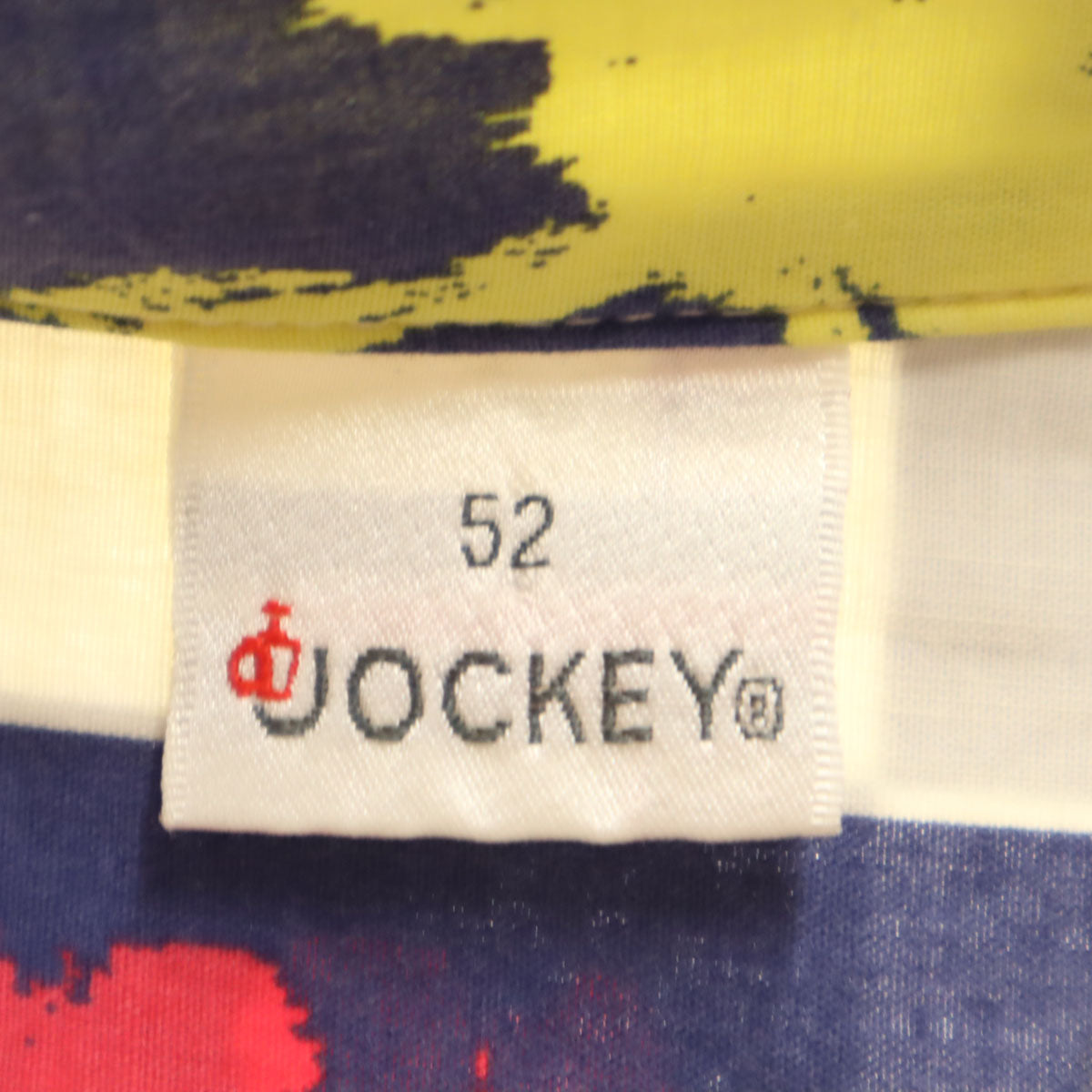 JOCKEY ジョッキー ブロックチェック 半袖 オープンカラーシャツ 52 ホワイト ビッグサイズ メンズ