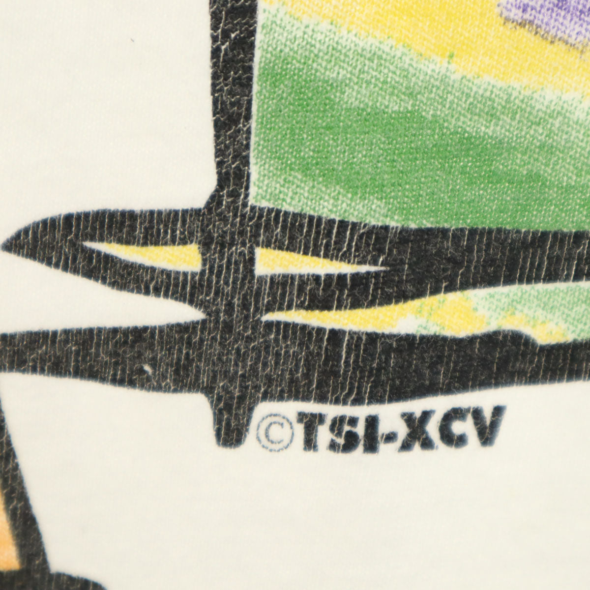 TSi 90s USA製 オールド DAD 半袖 Tシャツ L ホワイト メンズ