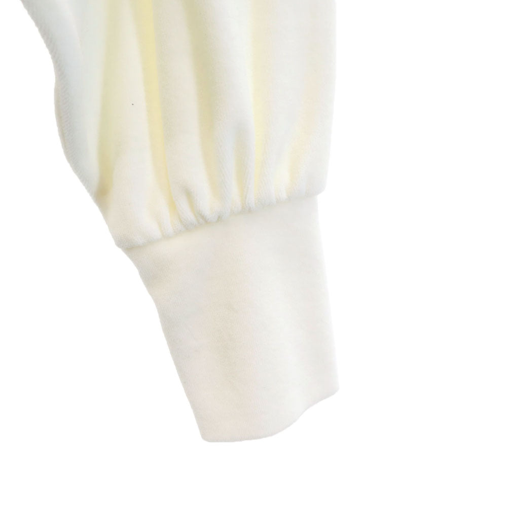 β ベータ 日本製 長袖 パイル地 トレーナー 9 ホワイト レディース