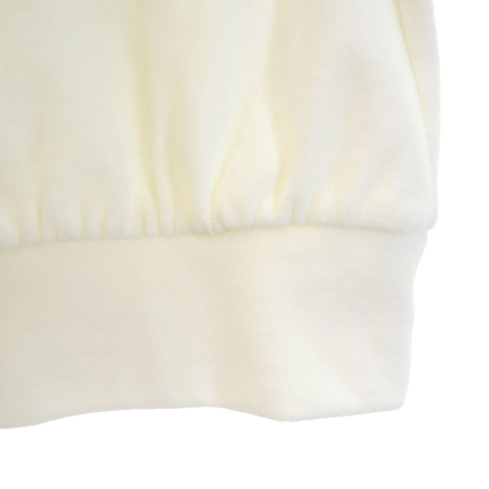 β ベータ 日本製 長袖 パイル地 トレーナー 9 ホワイト レディース