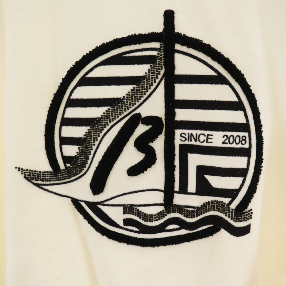 β ベータ 日本製 長袖 パイル地 トレーナー 9 ホワイト レディース