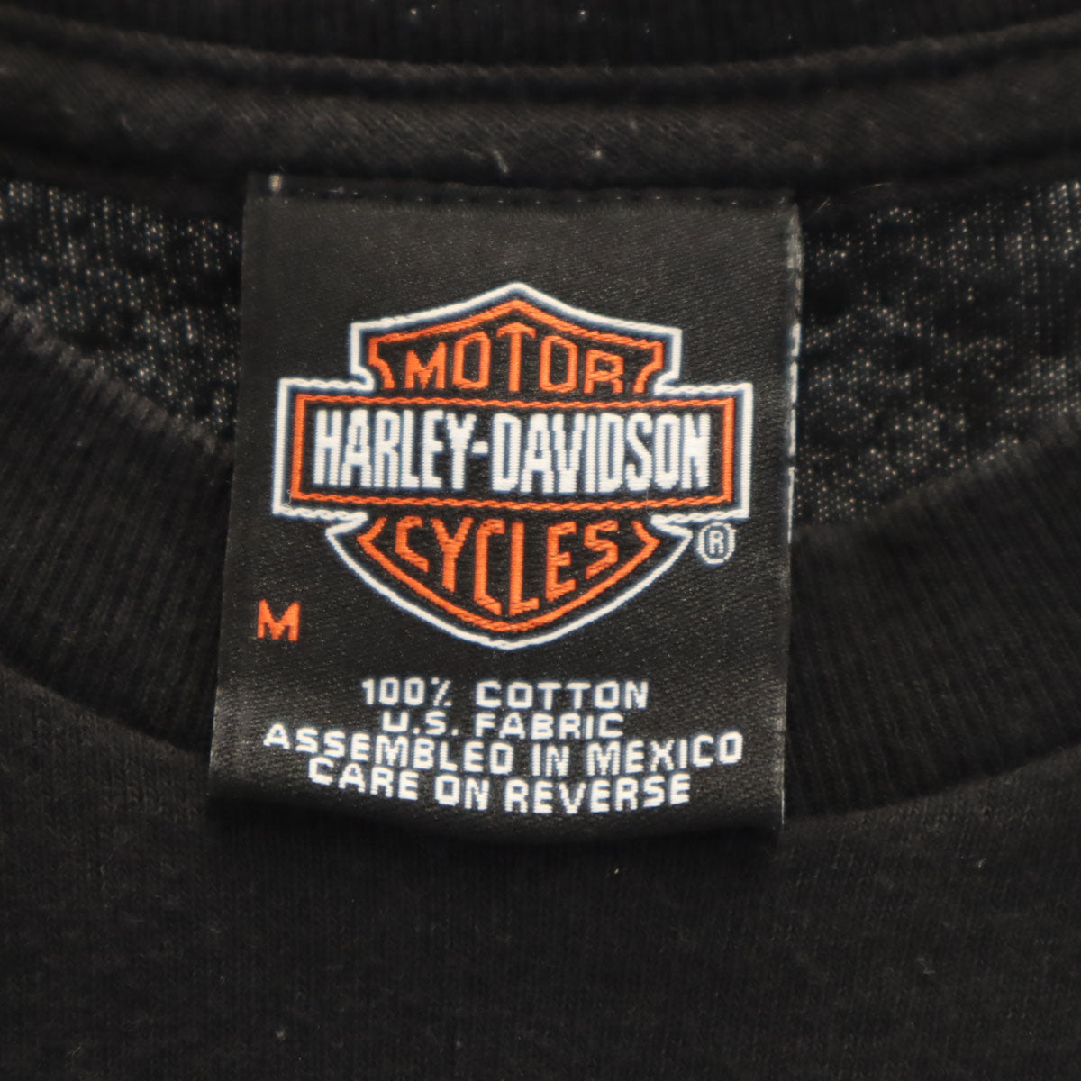 HARLEY DAVIDSON ハーレーダビッドソン 00s オールド 半袖 Tシャツ M ブラック レディース