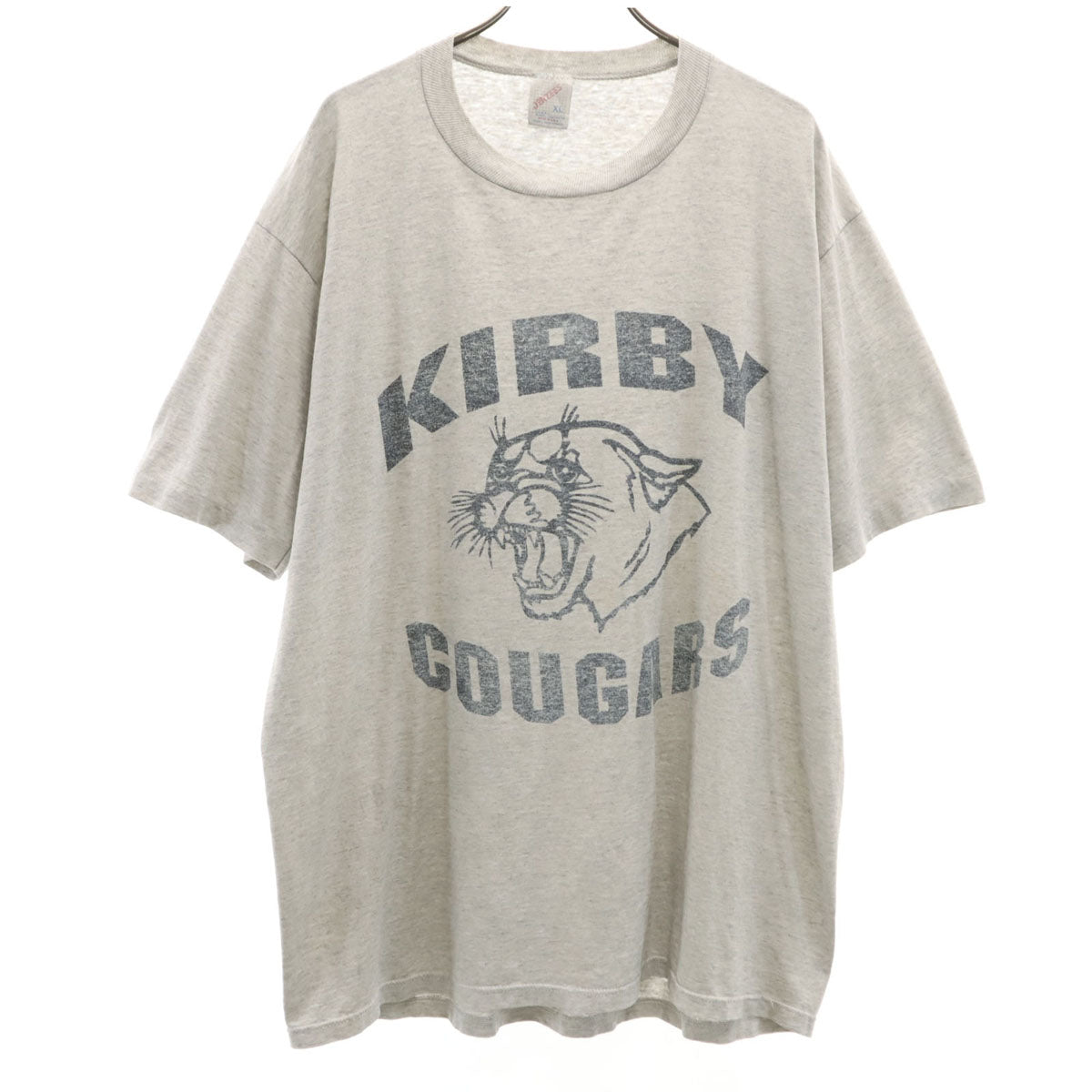 JERZEES ジャージーズ 80s USA製 オールド 半袖 Tシャツ XL グレー メンズ