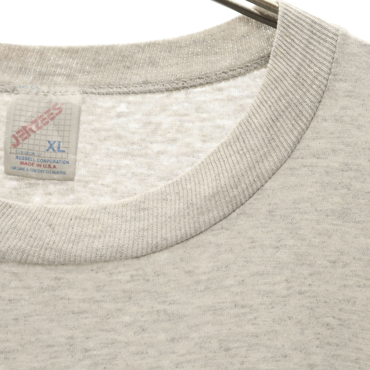 JERZEES ジャージーズ 80s USA製 オールド 半袖 Tシャツ XL グレー メンズ