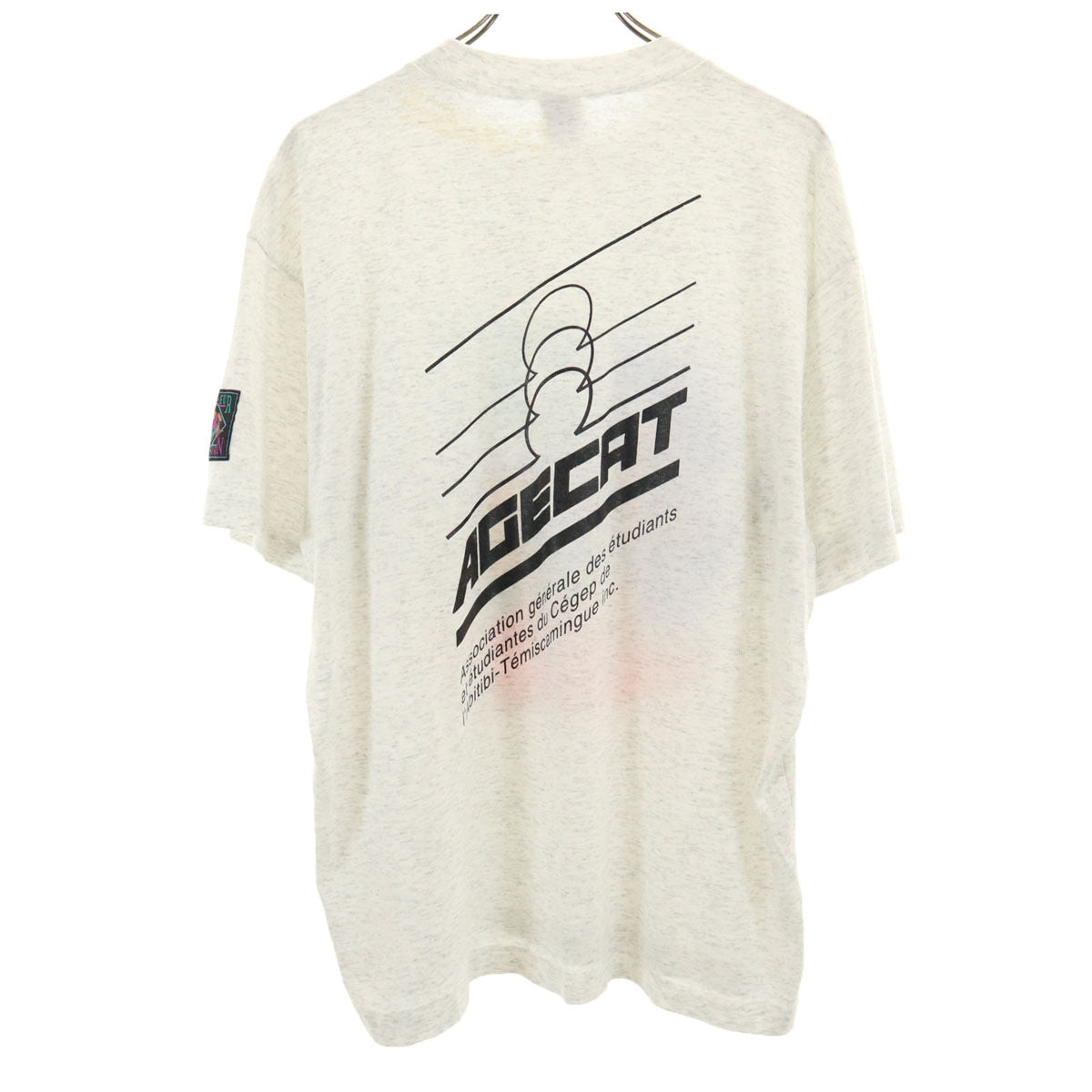 HUMEUR DESIGN 90s オールド コンドーム 半袖 Tシャツ XL グレー メンズ