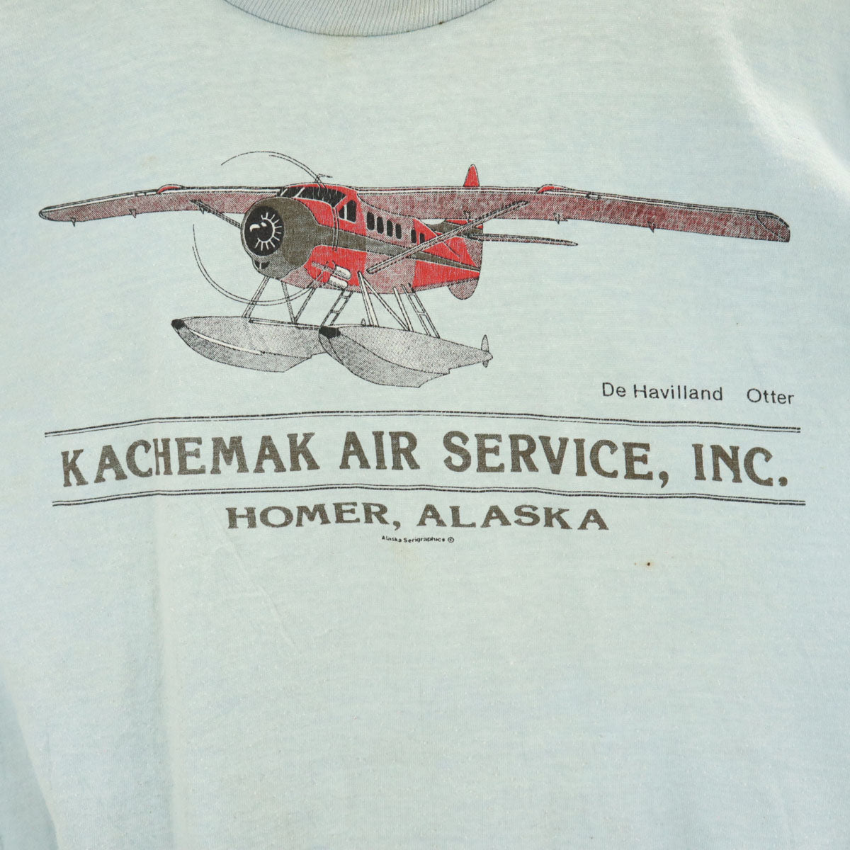 JERZEES ジャージーズ 80s ラッセル USA製 ヴィンテージ 半袖 Tシャツ L ブルー系 RUSSELL メンズ