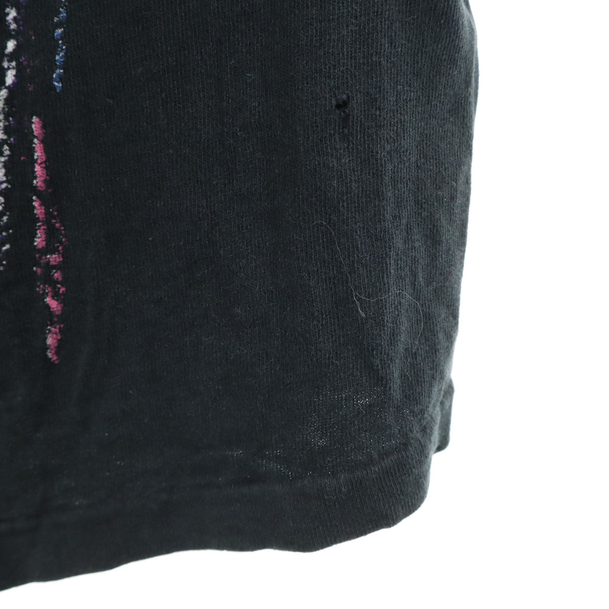 Aerodynamics エアロダイナミクス 90s USA製 オールド 半袖 Tシャツ ONE ブラック シングルステッチ レディース