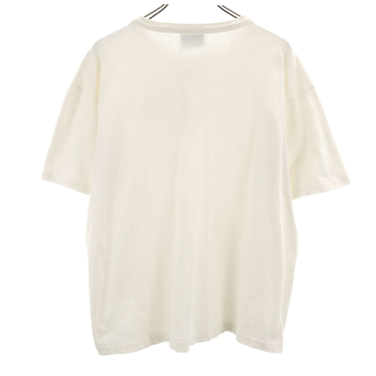 Reebok リーボック 90s オールド 5分袖 ヘンリーネック カットソー L オフホワイト シングルステッチ メンズ