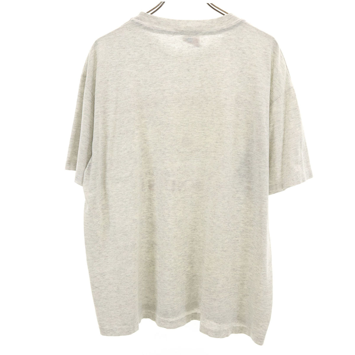 Hanes ヘインズ 90s USA製 オールド 半袖 Tシャツ XL ライトグレー シングルステッチ メンズ