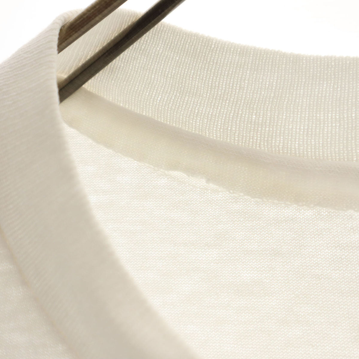 Hanes ヘインズ 90s USA製 オールド 半袖 Tシャツ L 白 シングルステッチ メンズ