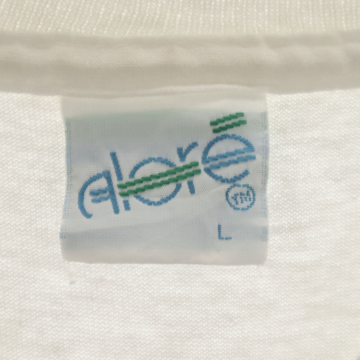 AIORE 90s USA製 オールド 半袖 Tシャツ L 白 シングルステッチ メンズ