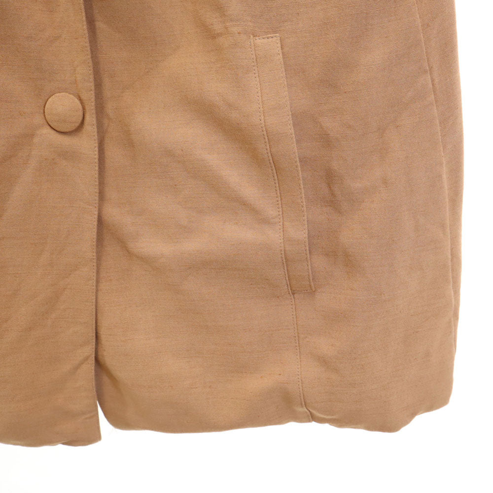 GIVENCHY ジバンシィ フランス製 スカートスーツ 上下 セットアップ 40 ダークベージュ レディース