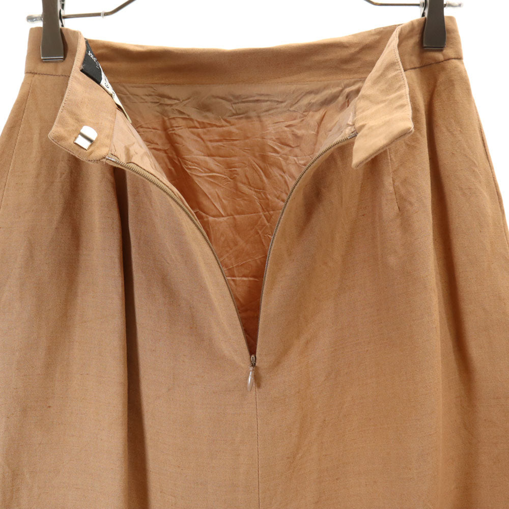 GIVENCHY ジバンシィ フランス製 スカートスーツ 上下 セットアップ 40 ダークベージュ レディース