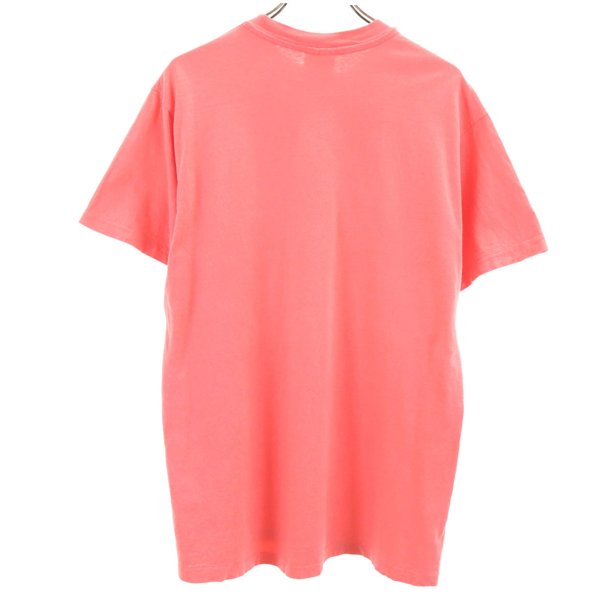 Hanes ヘインズ 80s 90s USA製 オールド 半袖 Tシャツ L ピンク系 BEEFY-T シングルステッチ メンズ