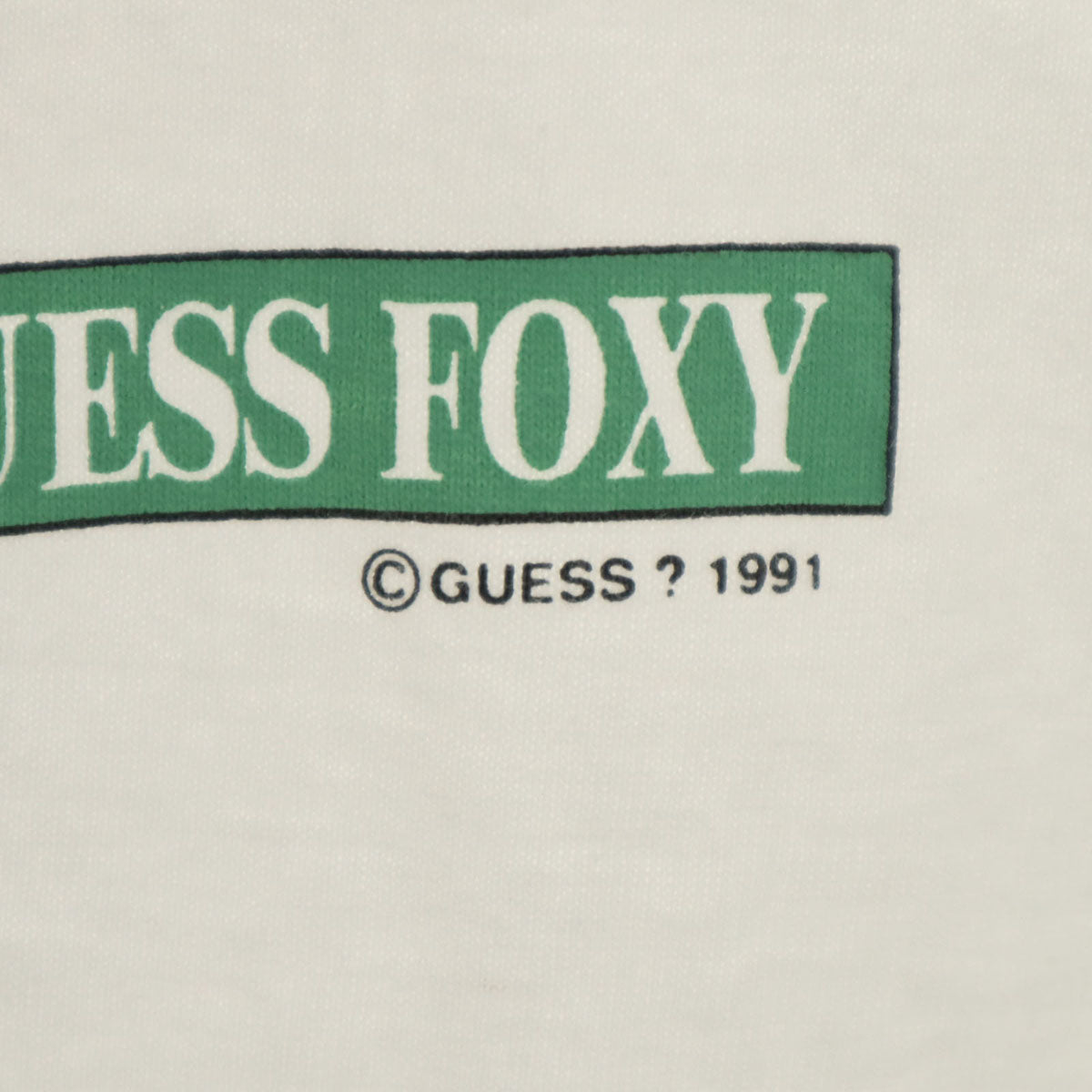 guess georges marciano ゲス バイ ジョージスマルシアーノ 90s USA製 オールド 半袖 Tシャツ L ホワイト メンズ