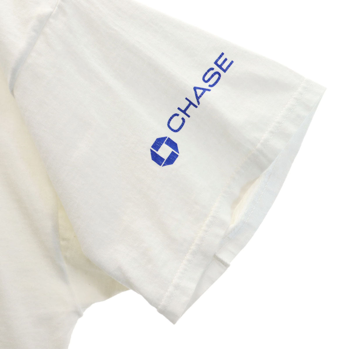 FRUIT OF THE LOOM BEST フルーツオブザルーム ベスト 90s オールド バックプリント コンチネンタル航空 チェース銀行 半袖 Tシャツ XL ホワイト 企業モノ メンズ