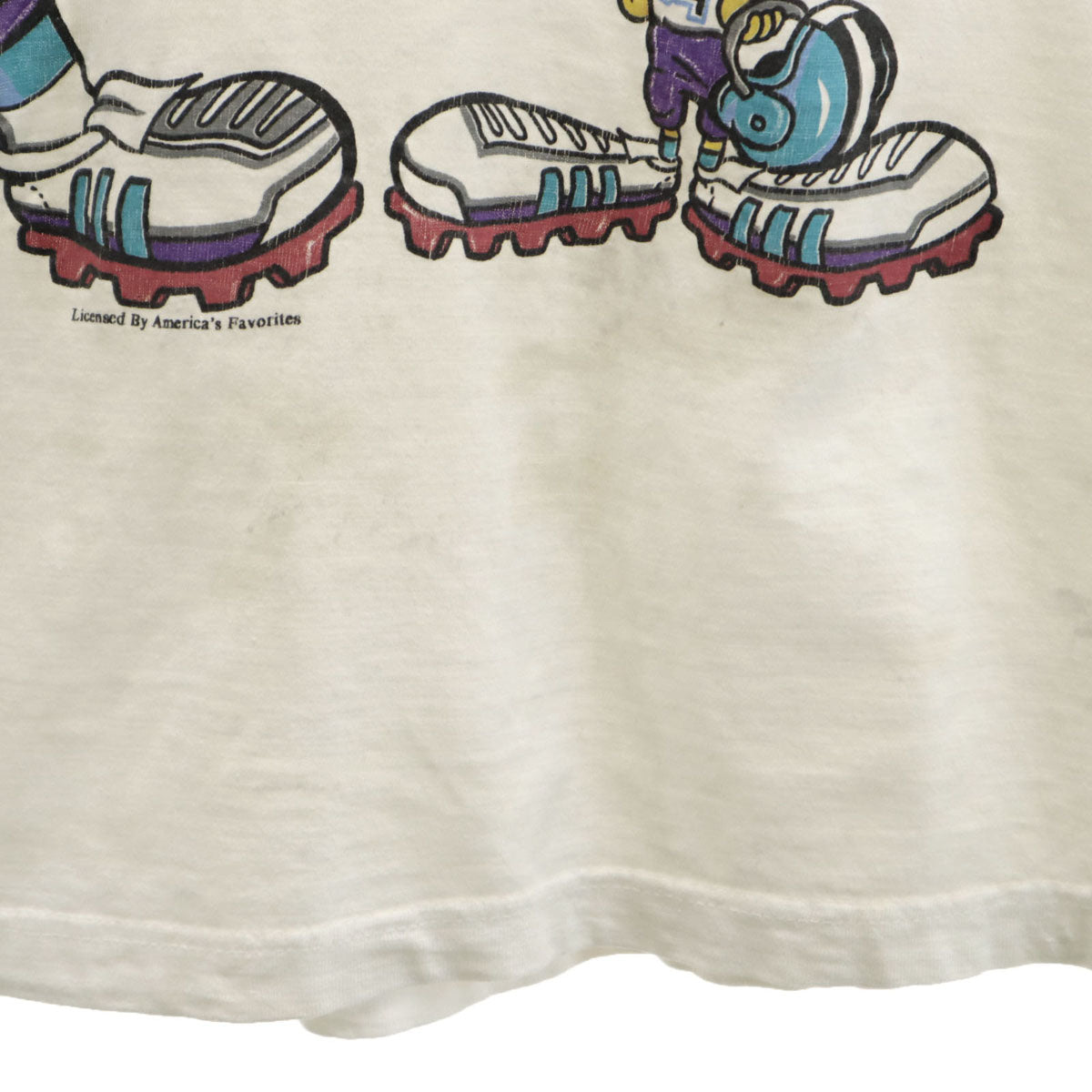 AMERICA'S FAVORITES 90s オールド ルーニーテューンズ トゥイーティー シルベスター 半袖 Tシャツ L ホワイト キャラクター メンズ