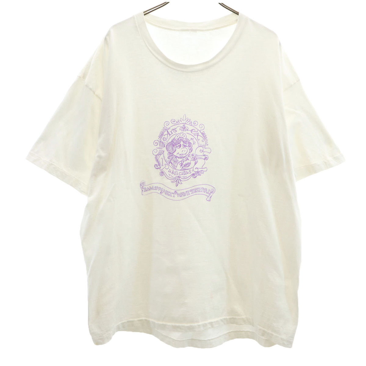 BAM 1990 NEXT WAVE FESTIVAL 半袖 Tシャツ ホワイト シングルステッチ メンズ