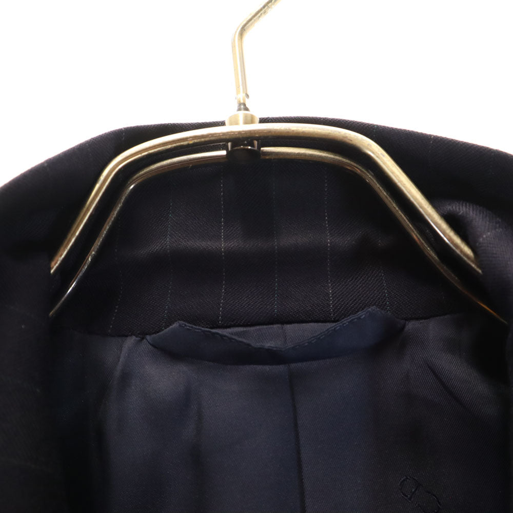 Christian Dior MONSIEUR クリスチャンディオール ムッシュ 90s オールド ストライプ柄 スーツ 上下 セットアップ YA4 ネイビー メンズ
