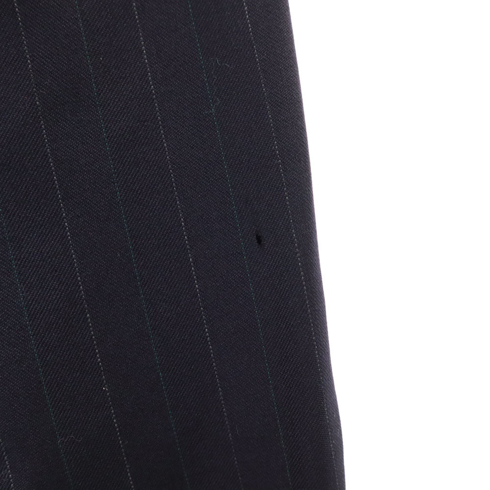 Christian Dior MONSIEUR クリスチャンディオール ムッシュ 90s オールド ストライプ柄 スーツ 上下 セットアップ YA4 ネイビー メンズ