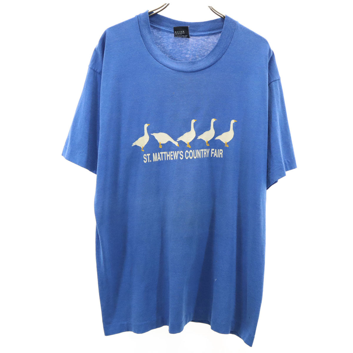 SCREEN STARS BEST スクリーンスターズベスト 90s USA製 オールド 半袖 Tシャツ XL ブルー シングルステッチ メンズ