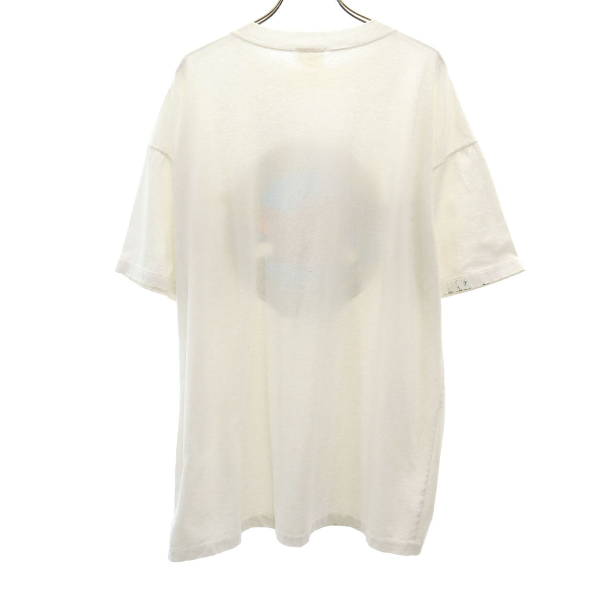 90s オールド イーグル プリント 半袖 Tシャツ オフホワイト シングルステッチ メンズ