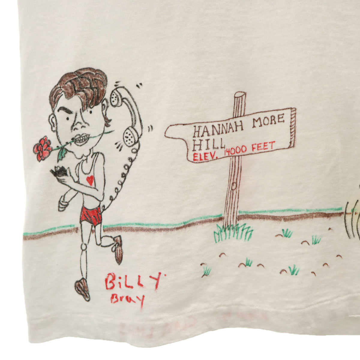 Hanes ヘインズ 80s USA製 ヴィンテージ メモリアル 半袖 Tシャツ XL オフホワイト シングルステッチ メンズ