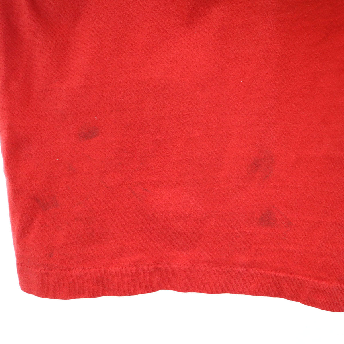 Hanes ヘインズ 90s USA製 オールド 半袖 Tシャツ L レッド シングルステッチ メンズ