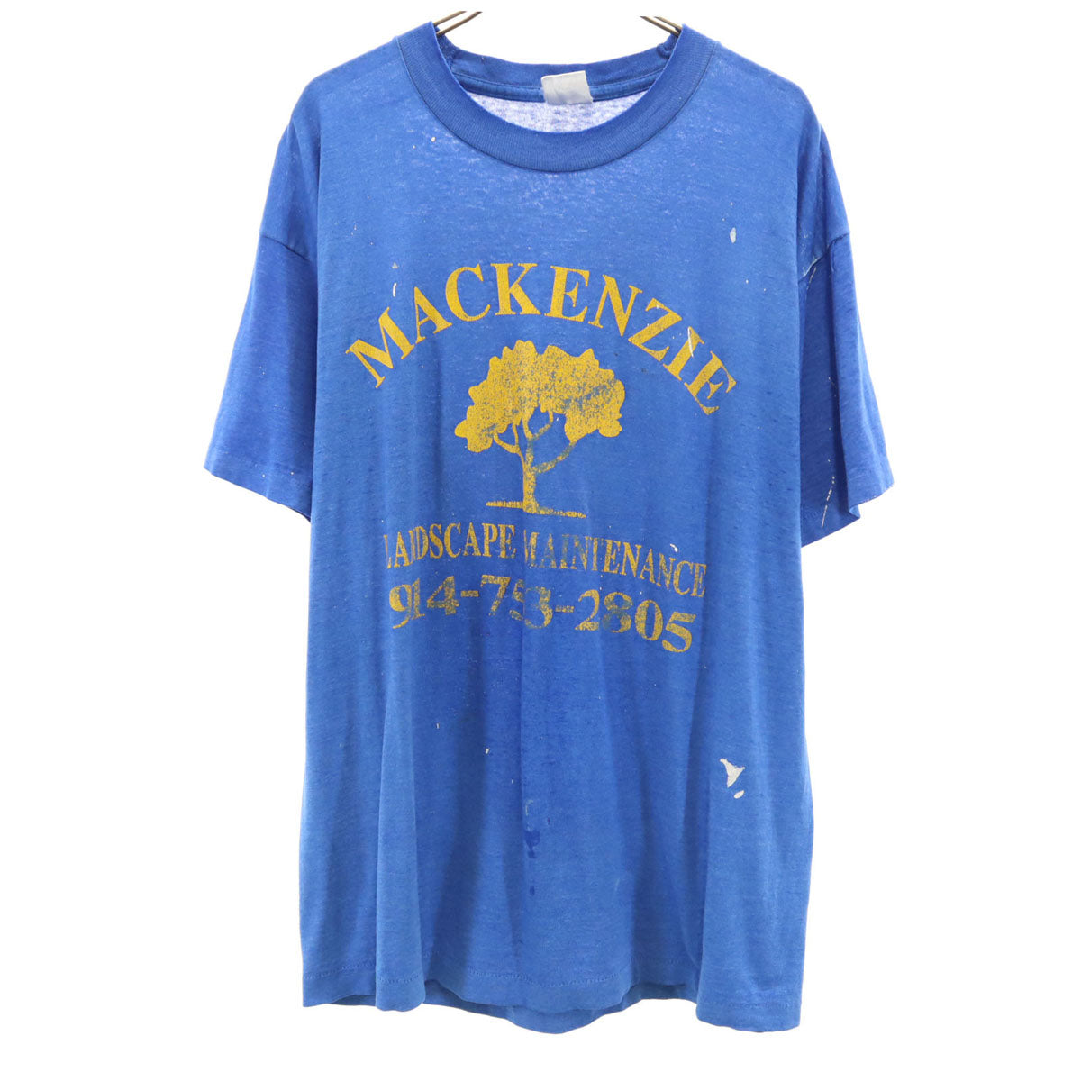 FRUIT OF THE LOOM BEST フルーツオブザルーム ベスト 90s オールド 半袖 Tシャツ ブルー シングルステッチ メンズ