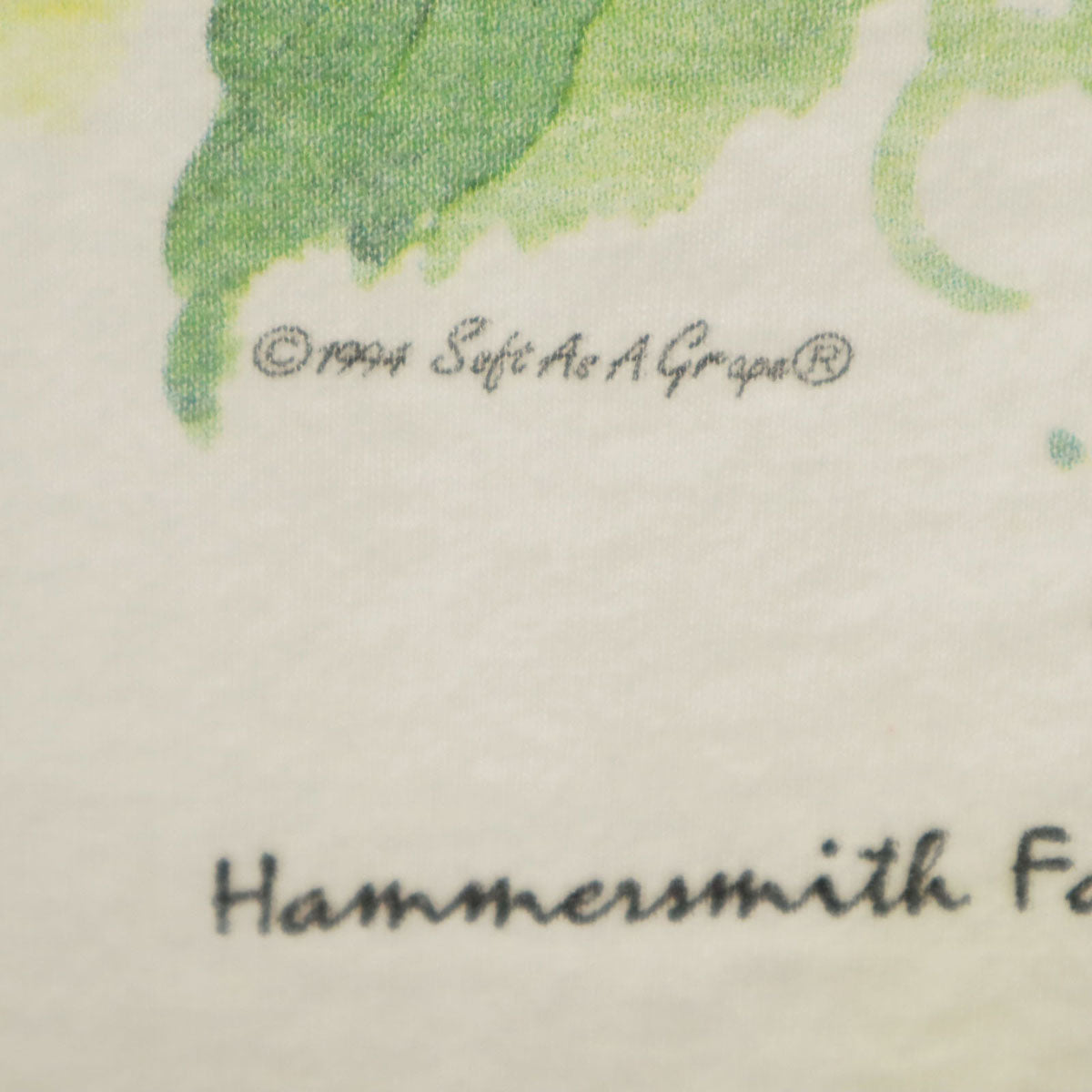 GRAPE グレープ 90s USA製 オールド 半袖 Tシャツ L オフホワイト シングルステッチ レディース