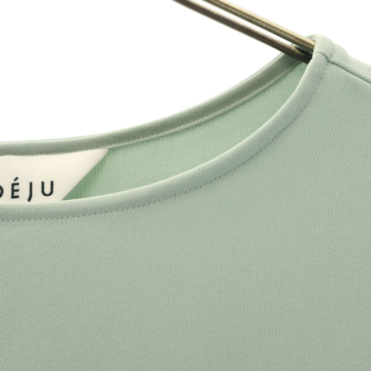 SOEJU ソージュ 日本製 フレンチスリーブ カットソー 上下 セットアップ XS グリーングレー レディース