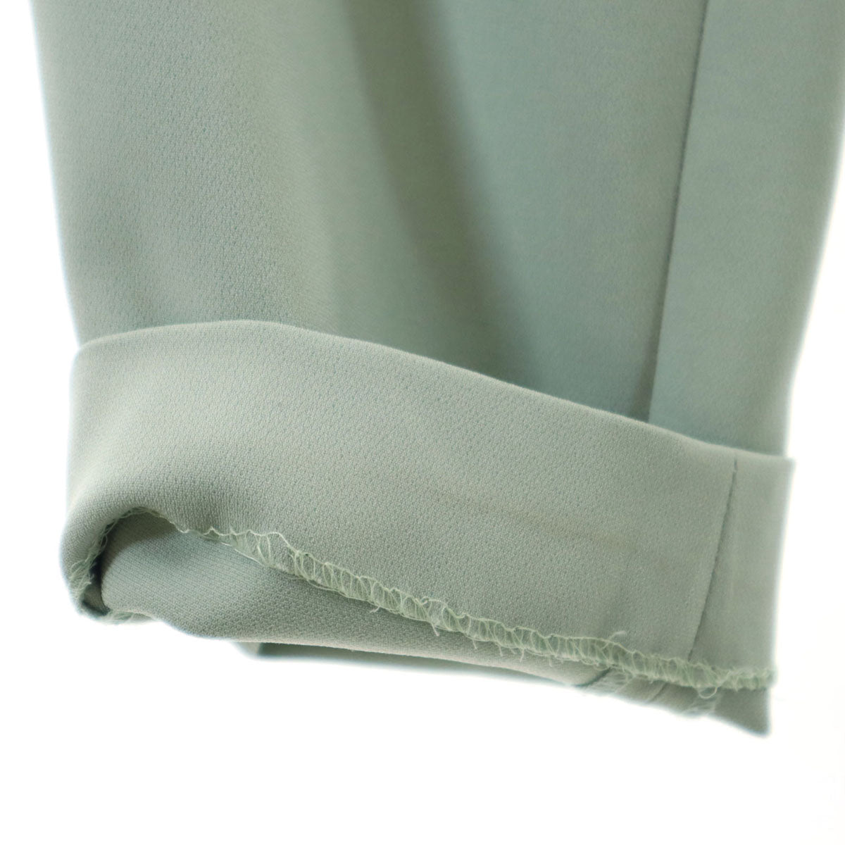 SOEJU ソージュ 日本製 フレンチスリーブ カットソー 上下 セットアップ XS グリーングレー レディース