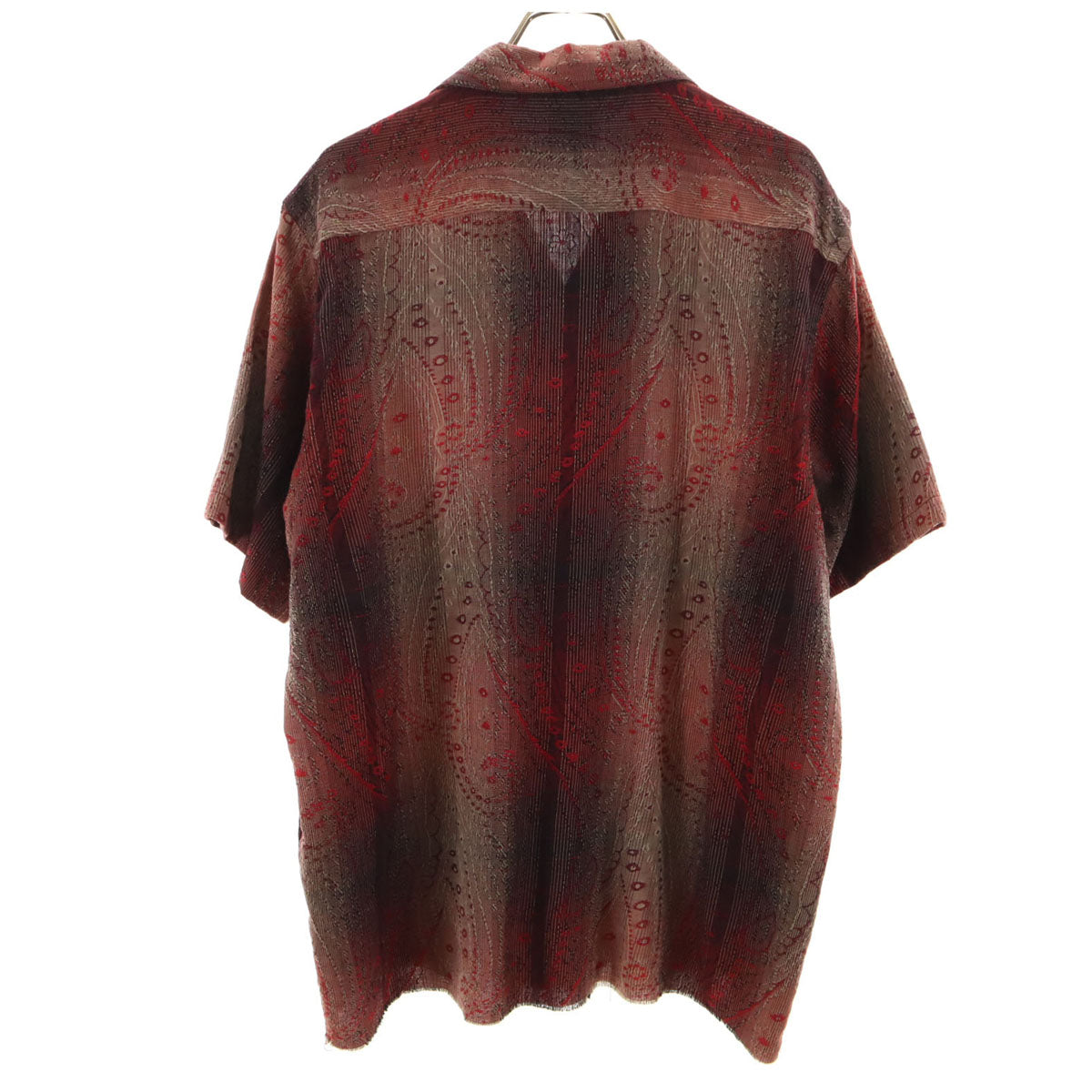 Needles ニードルズ 日本製 総柄 半袖 オープンカラーシャツ XL