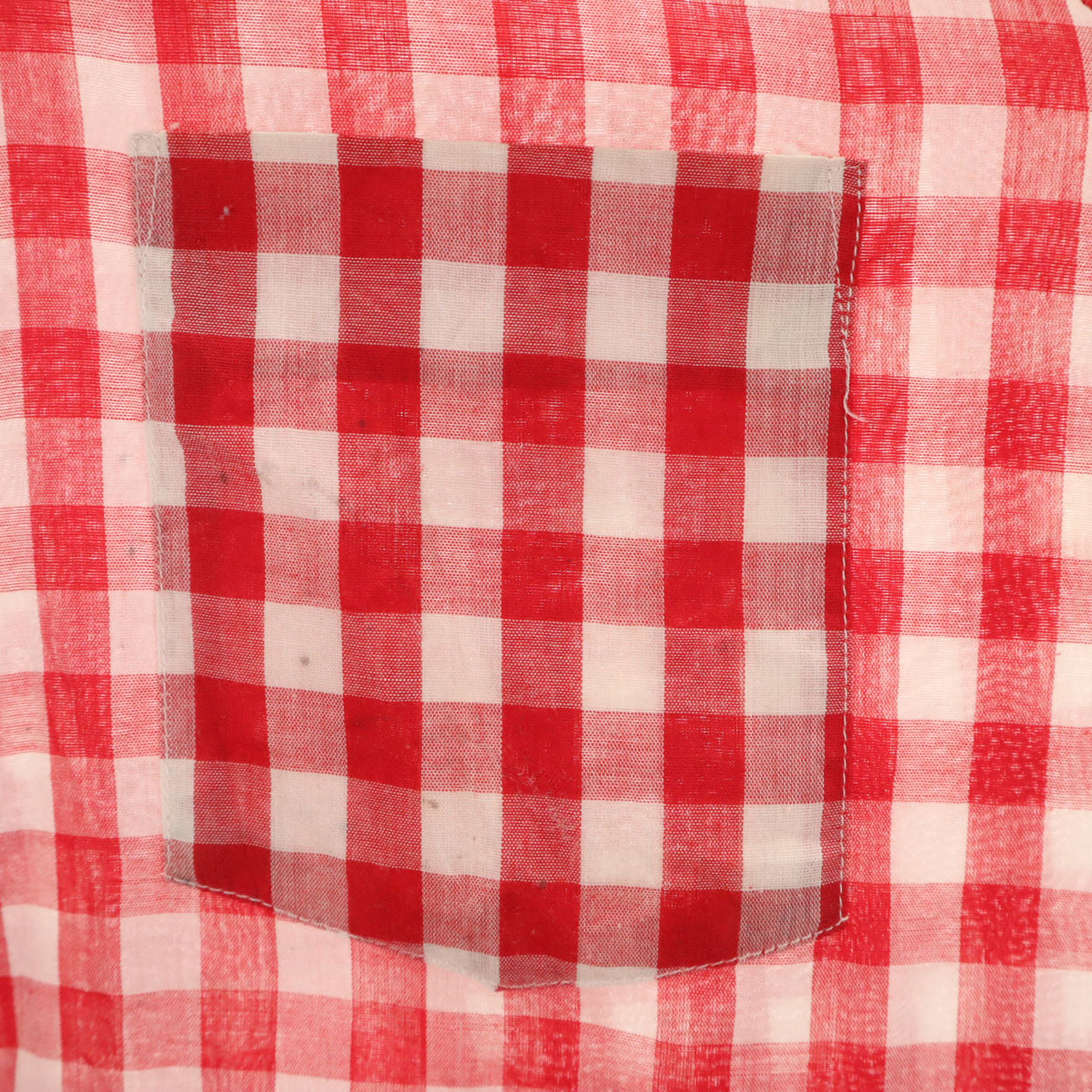 CUSTOM CREATED CASUALS 50s 60s ヴィンテージ ギンガムチェック 長袖 ボタンダウンシャツ M レッド メンズ