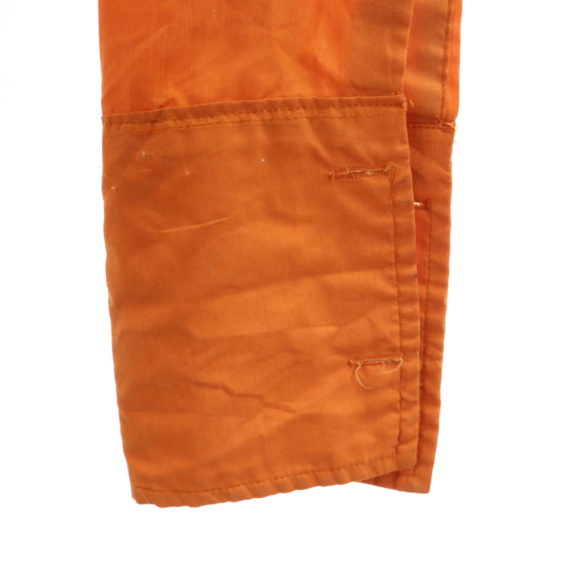 Hampshire House by VAN HEUSEN ハンプシャーハウス バイ ヴァンヒューゼン 70s ヴィンテージ 長袖 ダブルカフス シャツ 33 オレンジ メンズ