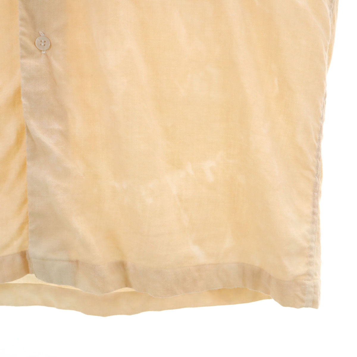 Viyella 50s 60s スコットランド製 ヴィンテージ 長袖 シャツ ペールオレンジ メンズ