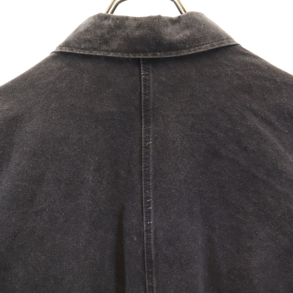 EAST GERMANY ARMY 東ドイツ軍 70s 80s ヴィンテージ ワークジャケット 48 チャコールグレー ミリタリー メンズ